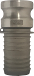 Coupling plug type E DN150 spigot 152 mm Kamlok, stainless steel