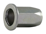 Blind rivet nut, steel FK M 10 mm, clamping range 1.0-4.5 VVG, HEXAFORM
