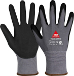 Montagehandschoenen, micro-nitril schuim Maat 10, gedeeltelijk gecoat, grijs/zwart Padua Pro
