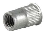 Blind rivet nut, steel KLSK, knurled M 4 mm, clamping range 0.5-3.0 VVG, Universal-R
