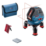 Lijnlaser GLL 3-50 met beschermende zak Bosch 0.601.063.800