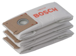 Stofzak 3-pack Papieren filterzak, geschikt voor Ventaro Bosch 2.605.411.225