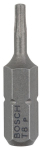Extra-hard screwdriver bit T8, 25 mm Bosch 2.607.001.601