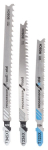 Jigsaw blade set 3-piece, T 123 X, T 234 X, T 345 XF Bosch 2.607.010.515