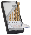 Set metalen boren HSS-TiN 135°, 6-delig, 2 - 8 mm Bosch 2.607.010.530 Robuuste Lijn