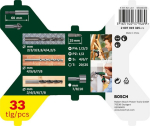 X-Line-Set 33-tlg Bosch 2.607.019.325