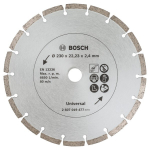Diamantdoorslijpschijf constructiemateriaal Ø 230 mm Bosch 2.607.019.479