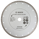 Diamanttrennscheibe Ø 230 mm Bosch 2.607.019.483 Turbo