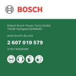 Drill & bit set Mini-X-Line 15 pcs Bosch 2.607.019.579