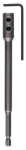 Extension 1/4", hexagonal shank 152 mm, for flat milling cutter Bosch 2.608.595.422
