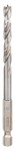 Wood twist drill 6x63x106 mm, 1/4"-6 shank Bosch 2.608.595.522