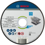Straight cutting disc WA 60 T BF 125 mm, 22.23 mm, 1.6 mm Bosch 2.608.603.172 Standard for Inox