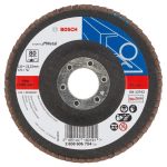 Flap disc X551 115, 80, angled, glass fibre bed. Bosch 2.608.606.754 Expert for Metal