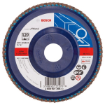 Flap disc X551 125, 120, straight, plastic disc Bosch 2.608.607.368 Expert for Metal