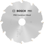 Kreissägeblatt 180x30/20x2,6 mm, 12 Bosch 2.608.640.632 Construct Wood