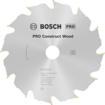 Kreissägeblatt 150x20/16x2,4 mm, 12 Bosch 2.608.641.199 Construct Wood