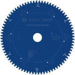 Kreissägeblatt 250x30x2,4 mm, Z=80 TR-F Bosch Expert for Multi Material