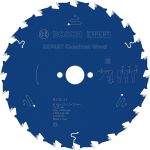 Kreissägeblatt 160x20x2,0 mm, 24 Bosch Expert for Construct Wood
