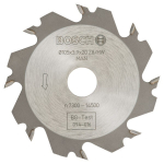 Disc milling cutter 8, 20 mm, 4 mm Bosch 3.608.641.008