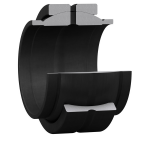 Gewrichtslager staal/staal GEG 125 ES brede binnenring, SKF