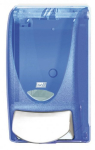 Donor voor 1 liter, transparant blauw DSS