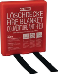 Löschdecke LxB 1200x1800 mm in stabiler Hartbox