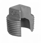 Plug without rim no. 291 galvanised A R 2" ISO/EN T8 Georg Fischer