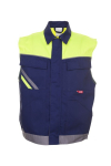 vest maat L, marinegeel-zink, MG290 Planam Visline