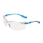 Schutzbrille ohne Schaumrahmenclip Scheibe PC klar, AS AF, Rahmen blau 3M Tora CCS