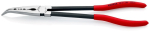 Bent nose pliers, long version 280 mm, polished head, dip-insulated Knipex 28 81 280