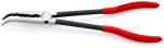 Bent nose pliers, long version 280 mm, polished head, dip-insulated Knipex 28 81 280