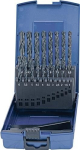 Twist drill set DIN338 type N HSS Ø 6-10 mm 0.1 mm ascending, 41-piece set Promat 861935 Plastic cassette