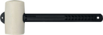 Tile hammer LxW 110x60 mm, white Plastic safety handle