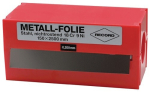 Metallfolie in Box Stärke= 0,400 mm, Edelstahl BxL=150x2500 mm