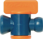 Coolant shut-off valve Size 1/4" with joint connection Loc-Line