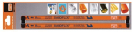 Handsägeblatt mit 2 Blättern HSS-Stahl Bi-Metall Bahco 3906-300-24-2P