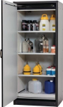 Security cabinet without viewing window HxWxD 1947x864x620 mm anthracite/safety yellow