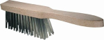 Hand brush steel wire 4x13 rows, 310x35 mm Osborn