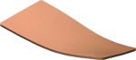 Rubber plate 1400 x 10000 x 10 mm, beige ElaQprem V355 Para 40+/-5Sh.