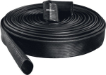 Flachschlauch 51 mm, Gummi schwarz, glatt DWD 220 Standard