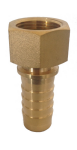 Dampfschlaucharmatur mit Sicherungsbund LW 38 mm, IG 1.1/2" Messing, nach EN 14432