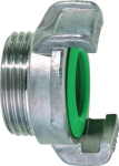 Gewindestück mit FPM Dichtung AG 1/2", Chromstahl Karasto 40110ACS Geka Plus