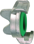Blindkupplung mit FPM Dichtung Chromstahl Karasto 40118CS Geka Plus