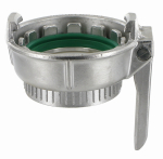 Tankkoppeling type MK DN100 IG 4", kroonring & hendel roestvast staal