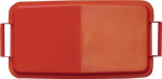 Deksel voor afvalbak 60 l rood BxD 285x555 mm Kunststof