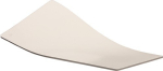 Rubber plate 1200 x 10000 x 2 mm, white ElaQprem EV605 Viton 65+/-5 Sh.