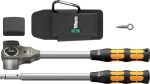 Push-through ratchet set 1/2" 5 pcs. Wera 8002 Koloss All Inclusive Set