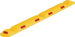 Lattenbodem met bevestigingsmateriaal L1170xB150xH50 mm gele PP met reflecterende strepen