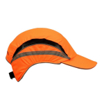 Anstosskappe First Base 3 Classic signalorange, EN812/A1 EN471 für Kopfgrössen 52-65 cm