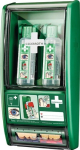 Oogdouchestation BxHxD 290x560x120mm, 2x0,5l spoeloplossing Pleisterautomaat Salvequick sleutel